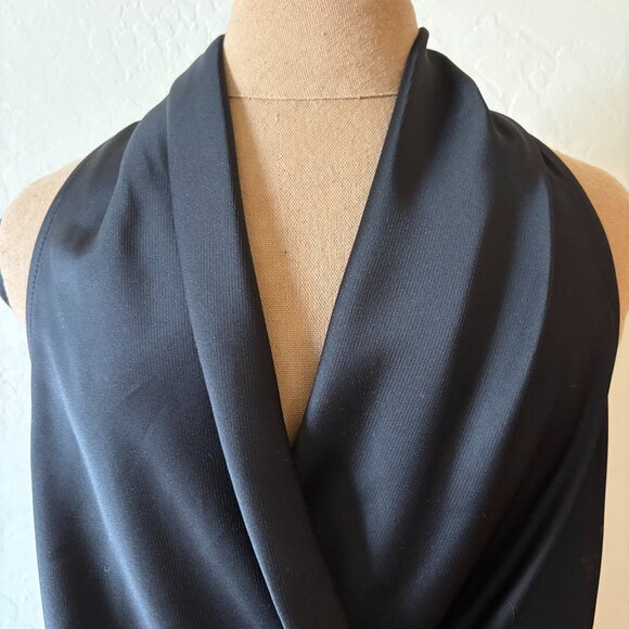 Ramy Brook Draped V Neck. Size S. Black. NWOT. - Picture 2 of 6